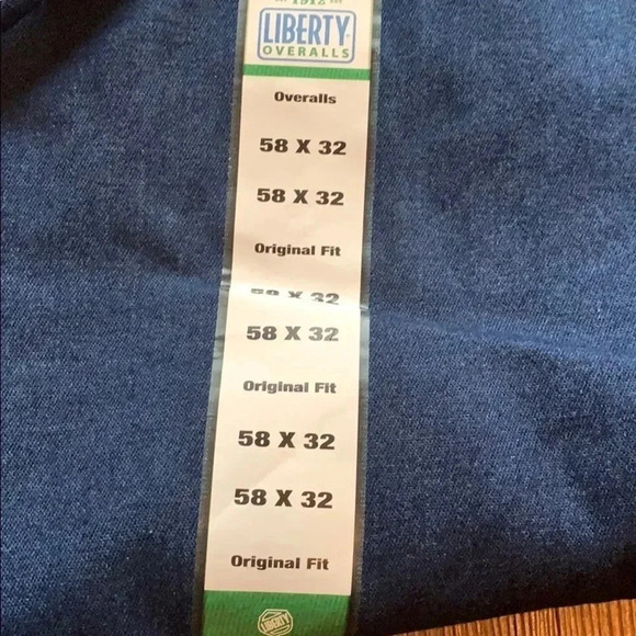 Liberty Men’s Denim Bib Overalls New - Picture 8 of 12